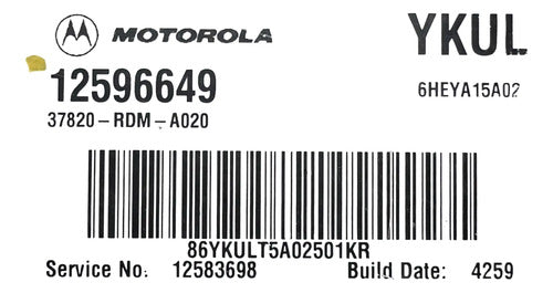 Pcm Computadora Saturn Vue 3.5l 04-06 12596649 (ykul)