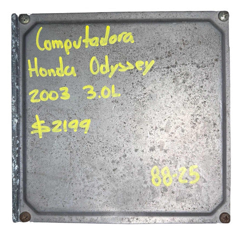 Computadora Honda Odyssey 3.5l 2003        37820-p8f-a62 An