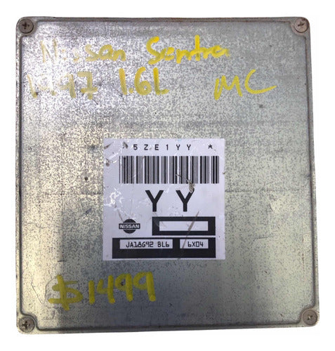 Computadora Nissan Sentra 1997 1.6l   Ja18g92 Bl6 (yy)