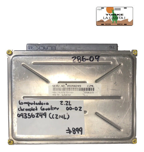 Pcm Computadora Pontiac Grand Am 2.2l 00-02 09356249 (czml)