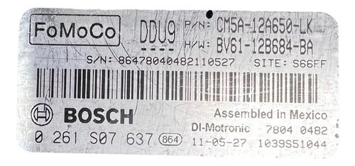 Pcm Computadora Ford Focus 2.0l 12-13 Cm5a-12a650-lk P1 P2
