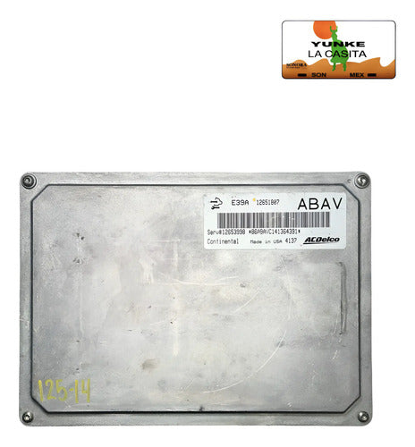 Pcm Computadora Chevrolet Captiva 2.4l 2015 12651807 (abav)