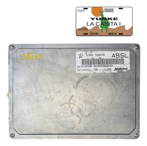 Computadora Chevrolet Camaro A/t 13-15 12654752 (absl)