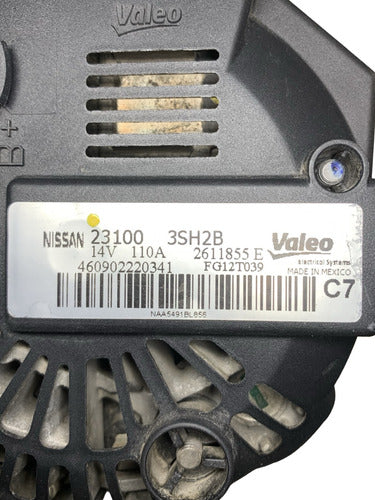Alternador Nissan Sentra 1.8l 2013-2017 23100-3sh2b