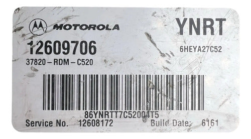 Pcm Computadora Saturn Vue 3.5l V6 2007 12609706 (ynrt) P1