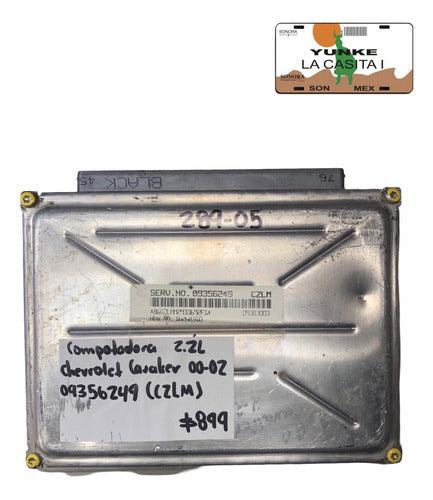 Computadora Chevrolet Cavalier 2.2L 00-02 09356249 (CZLM)