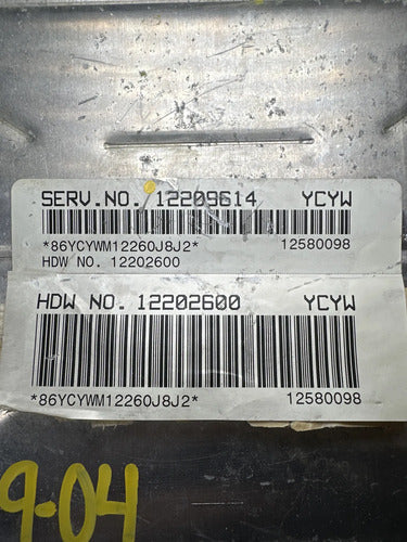 Pcm Computadora Chevrolet Malibu 3.4l 00-03