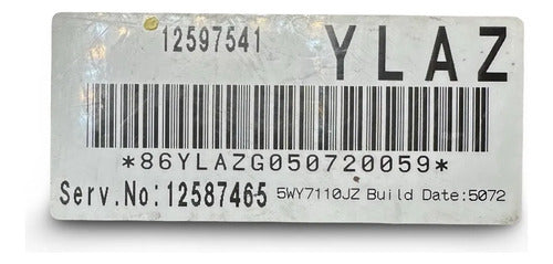 Pcm Computadora Cadillac Deville 4.6l 04-05 12597541 (ylaz)