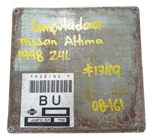 Computadora Nissan Altima 2.4l 1998 Ja18f51 Eu9 (bu)