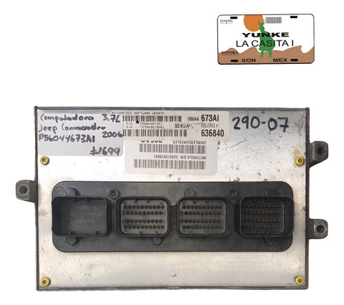 Computadora Jeep Commander 3.7l 2006 P56044673ai