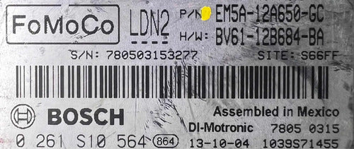 Pcm Computadora Ford Focus 2.0l 2014 Em5a-12a650-gc