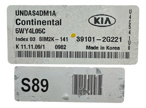 Pcm Computadora Kia Rondo 2.4l 2009-2010