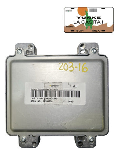 Computadora Buick Lacrosse 3.8l 2005 12598322 (yljj)