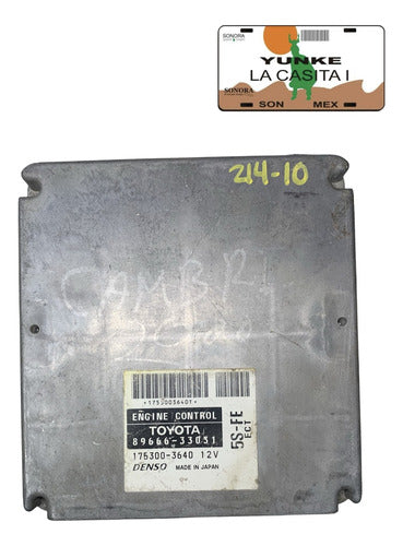Computadora Toyota Camry 2.2l 00-01 89666-33031