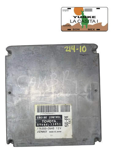 Pcm Computadora Toyota Camry 2.2l 00-01 89666-33031