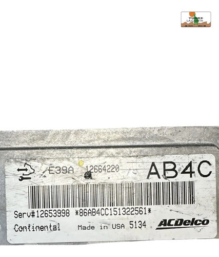 Computadora Chevrolet Malibu 2.5l 2015 12664220 (ab4c)
