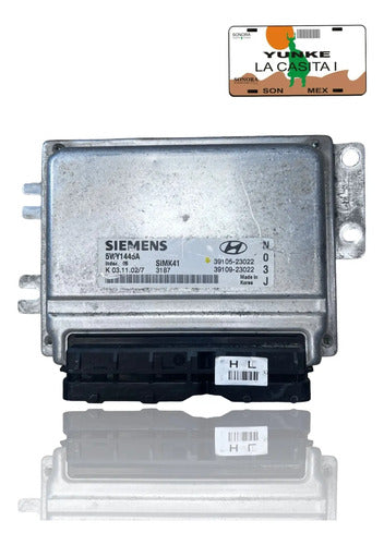 Computadora Hyundai Elantra 2.0l 2003 39105-23022