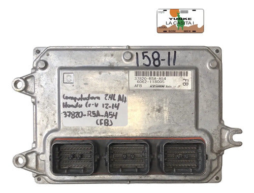 Pcm Computadora Honda Cr-v 2.4l A/t 12-14 37820-r5a-a54 (fb)