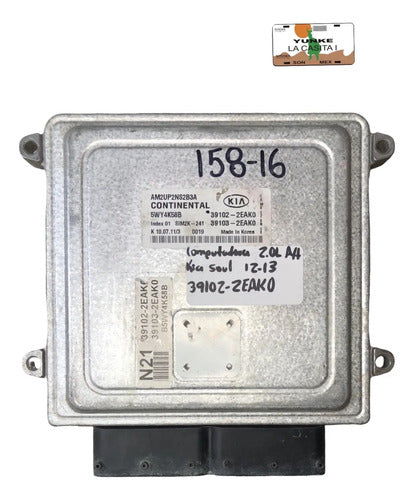 Pcm Computadora Kia Soul 2.0l A/t 12-13 39102-2eak0 P1