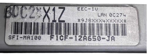 Computadora Ford Escort 1.9l A/t 1991         F1cf-12a650-ja