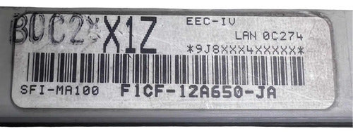 Pcm Computadora Ford Escort 1.9l A/t 1991 F1cf-12a650-ja P2