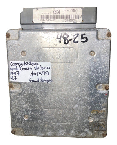 Computadora Ford Crown Victoria 4.7l 1997 F7af-12a650-ce