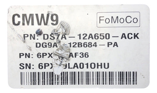 Computadora Ford Fusion 2.5l 2013 Ds7a-12a650-ack
