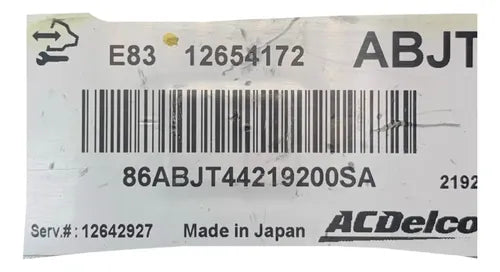 Computadora Chevrolet Spark 1.2l 2013 12654172 (abjt)