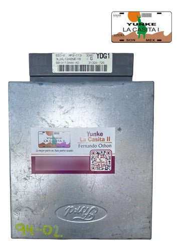 Pcm Computadora Ford Explorer 4.0l 2001-2003
