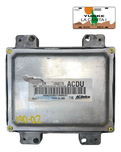 Pcm Computadora Chevrolet Sonic 1.4l 2018 12685776 Acdu P1