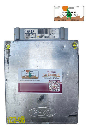 Computadora Ford Aerostar 3.0l 86-87 E69f-12a650-c1e