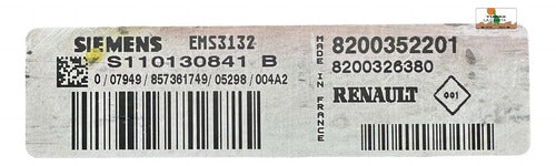 Computadora Nissan Platina 1.6l 2006 S110130841 B