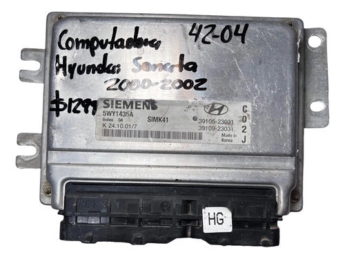 Pcm Computadora Hyundai Sonata 2000-2002 39105-23031