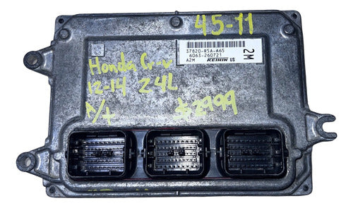 Computadora Honda Cr-v 2.4l A/t 12-14    37820-r5a-a65 (2m)