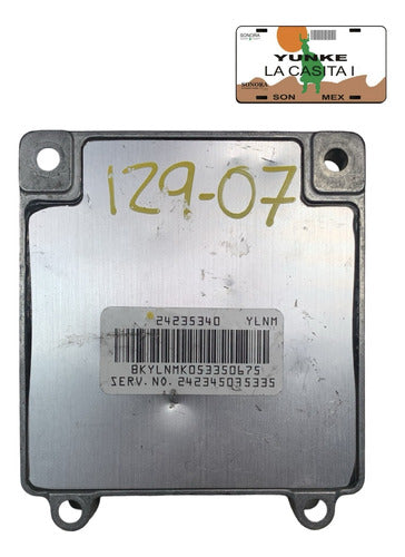 Modulo Tcm Chevrolet Impala 5.3l 06-11 24235340 (ylnm)