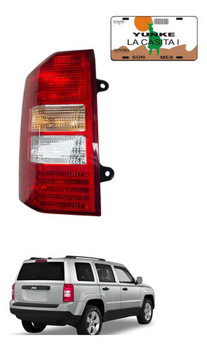Calavera Lh Jeep Patriot 2008-2017 Izquierdo/conductor Rojo