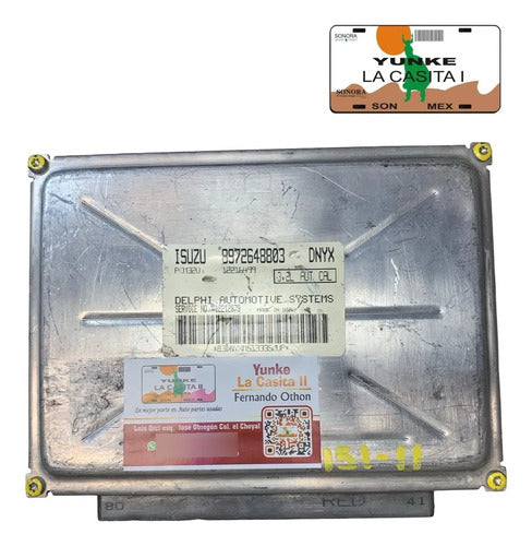 Pcm Computadora Isuzu Passport 3.5l 01-02 12212079 (dnyx)