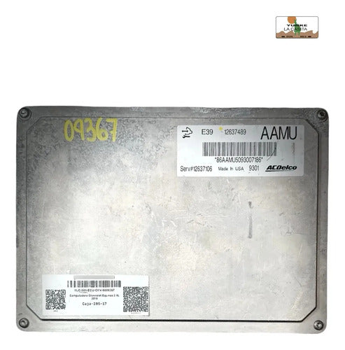 Computadora Chevrolet Equinox 2.4l 2010 12637489 (aamu)
