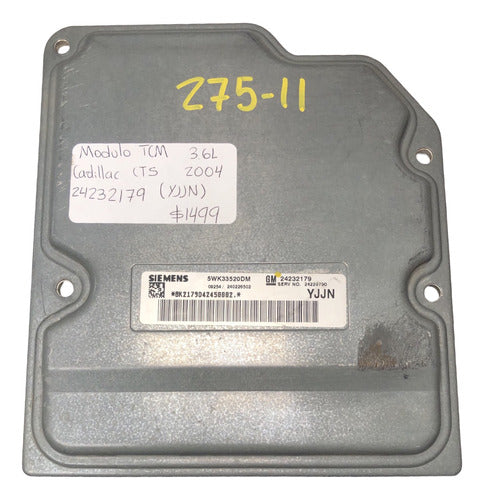 Modulo Tcm Cadillac Cts 3.6l 2004 24232179 (yjjn)