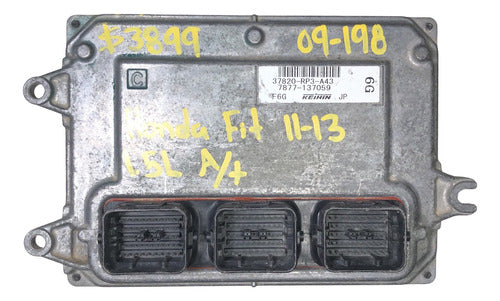 Computadora Honda Fit 2011-2013 1.5l A/t  37820-rp3-a43 (6g)