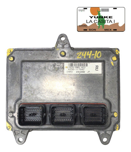 Computadora Honda Civic Híbrido 1.3l 07-08 37820-rmx-a02 Ru