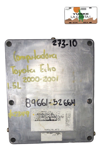 Computadora Toyota Echo 1.5l 00-01 89661-52664