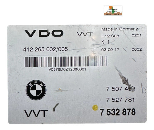 Modulo Control Válvulas Bmw X5 4.4l A/t 04-07 7 532 878