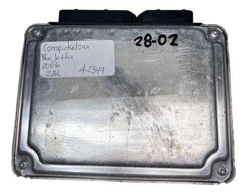 Pcm Computadora Vw Jetta 2.5l 2006 07k 906 032 L P1