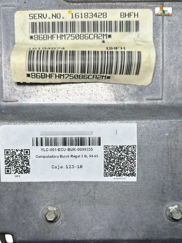 Computadora Buick Regal 3.8l 94-95 16183428 (bhfh)