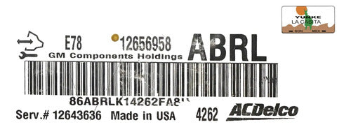 Computadora Chevrolet Cruze 1.4l A/t 2015 12656958 (abrl)