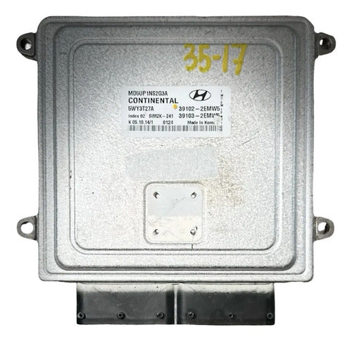 Computadora Hyundai Elantra 1.8l A/t 14-16 39102-2emw5