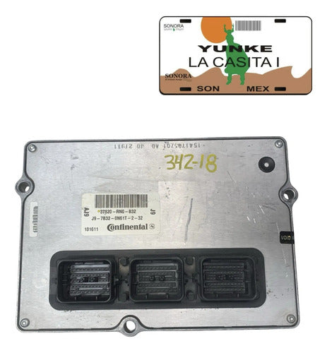 Pcm Computadora Honda Pilot 3.5l A/t 2012 37820-rn0-b32