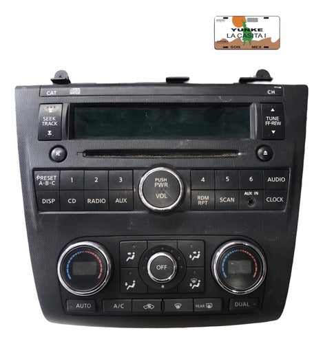 Estereo Nissan Altima Hibrido 2007-2010 2.5 A/t 28185 Zn40b