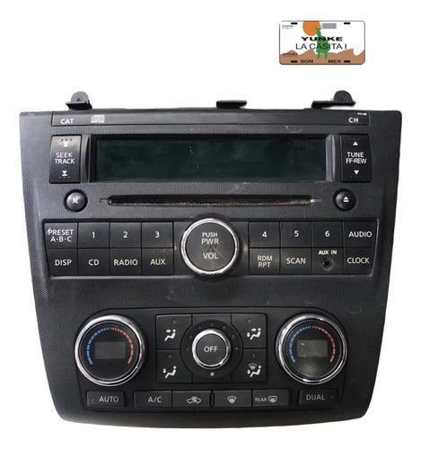 Estereo Nissan Altima Hibrido 2007-2010 2.5 A/t 28185 Zn40b
